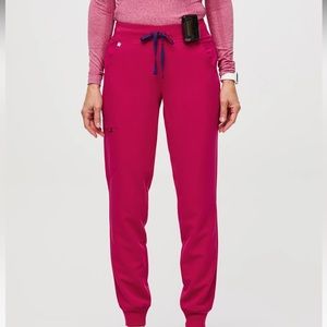 Figs Zamora Jogger Scrub Pants (ultra rose)